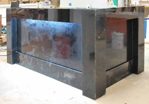 custom made restaurant counter