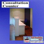 Waiting room counter
