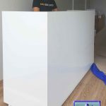 Custom Amanda reception desk