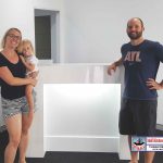 Physiotherapy reception desk