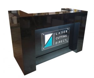 Reception Counter Signage